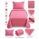 thumbnail image 5 of Cubrecamas Quilt Plaza Y Media Mas Almohada Textura Suave Y Fresca, 5 of 6