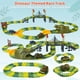 thumbnail image 3 of Set Track Playset IQkidz Dinosaur World con 1 coche de dinosaurio, 216 piezas, 3 of 9