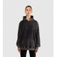 thumbnail image 1 of POLERON HOODIE OVERSIZE NEGRO RETRO, 1 of 5