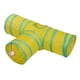 thumbnail image 1 of Juguetes Plegables Resistentes A Los Ara?azos Para Gatos, Túnel Para Gatos, Para Hacer Ejercicio, Hámster, Conejo, Color Amarillo Azul T, 1 of 5