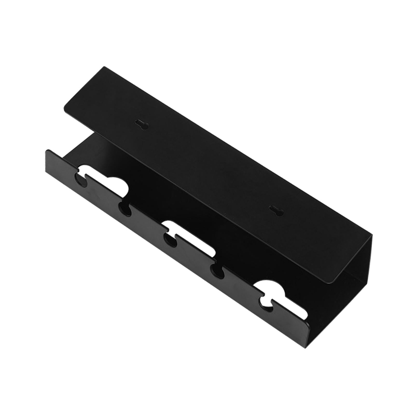 Magideal - Gestión De Cables Debajo Del Escritorio, Gestión De Cables, Práctico Estante Portátil, Organizador De Escritorio, Estante De Almacenamiento De Mesa Pa Negro