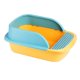 thumbnail image 4 of Pet Toilet Pan Caja De Arena Para Gatos Para Caja De Arena Suministros Peque?os Animales Gatito Amarillo, 4 of 5