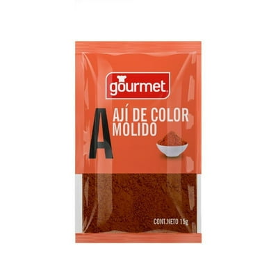 Ají De Color Molido Bolsa 15 G Gourmet