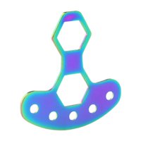 Magideal - Herramienta De Aleación De Aleación De Aleación De Pesca De Aluminio Pandum Para Pesca Pastura De Pila De Pesca Para La Herramienta De Reparación De M Multicolor