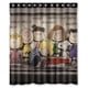 thumbnail image 1 of Cortina de ducha de Charlie Brown, juego de cortinas de baño con ganchos, tamaño 60 x 72 pulgadas, 1 of 3