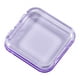 thumbnail image 1 of 10 Piezas Cajas De Almacenamiento De Uñas A Presión Caja De Embalaje De Uñas Para Salón De Uñas Hogar Violeta, 1 of 3