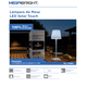 thumbnail image 5 of Lampara de Mesa LED Solar Touch Blanca Megabright, 5 of 5