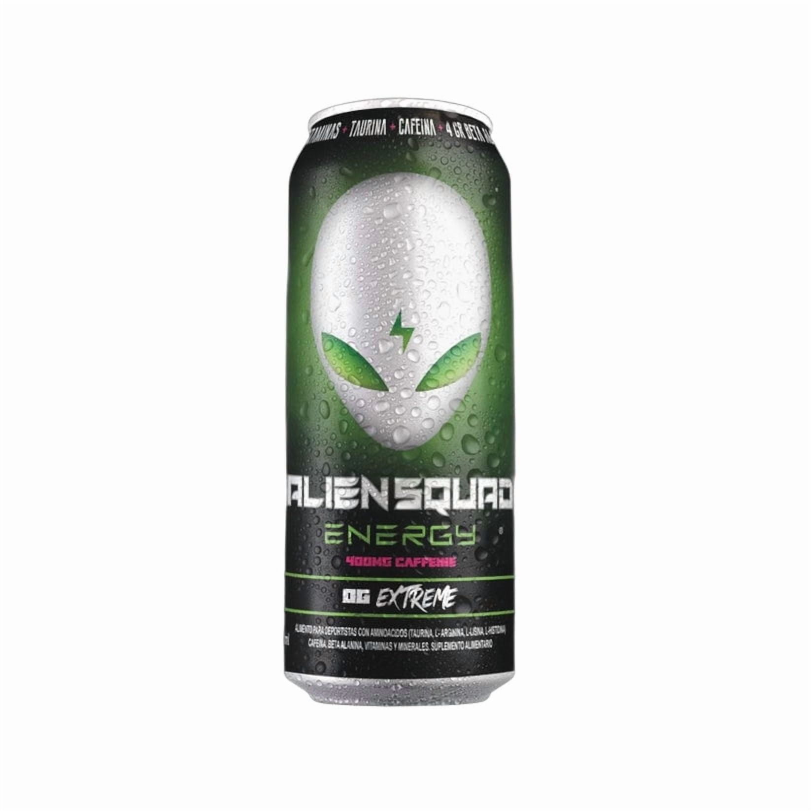 Alien Squad Energy - Pre Entreno 473ml Og Extreme 400mg Cafeina - Alien Squad