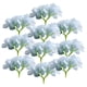 thumbnail image 1 of 10pcs Cabezas De Flores De Hortensia De Seda Para Decoración De Boda Nupcial Azul Claro, 1 of 3