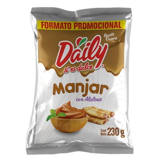 Manjar Con Alulosa 230 g Daily