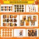 thumbnail image 2 of Set de Papelería BenLouis 192 piezas Tema Baloncesto para Regalos de Fiesta, 2 of 7