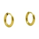 thumbnail image 1 of Argollas Lisas 6mm Aros Titanio Astm F136 Chapada En Oro 18k, 1 of 4