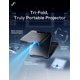 thumbnail image 2 of Proyector Aurzen ZIP Triple Pliegue 720p 1,5 h Gris, 2 of 9