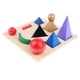 thumbnail image 1 of Language Montessori Material - Símbolos Gramaticales Sólidos Con Juguete De Bandeja Recortada, 1 of 2