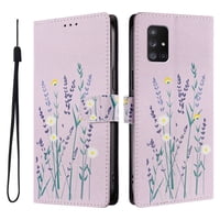Foxdock Funda Tipo Cartera Para Samsung Galaxy A71 5G Con Soporte Y Correa – Diseño De Patrones Lindos