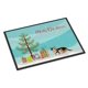 thumbnail image 1 of Felpudo Caroline's Treasures 46x69 cm Feliz Navidad, 1 of 7