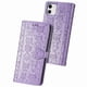 thumbnail image 3 of Funda Cartera FOXDOCK para iPhone 11 , Flip PU con Relieve de Gatos y Perros, Tarjetero y Soporte, 3 of 6