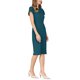 thumbnail image 4 of INSPIRE CHIC Vestido Formal de Trabajo para Mujer con Mangas de Pétalo 2025 Tendencia de Primavera Vestidos Ajustados a la Rodilla M Verde Lago, 4 of 5