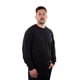 thumbnail image 4 of Poleron Hombre Crew Neck Minilogo Negro Hang Loose, 4 of 7