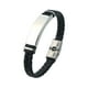 thumbnail image 5 of Pulsera Del Día De San Valentín Regalo Pareja Pulsera Para La Playa Regalos De Cumplea?os Fiesta Negro Plata, 5 of 5