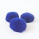 thumbnail image 1 of Xiao Hua Accesorios de decoración, accesorios de pompones, colgantes - Bolas de pompones, pompones para manualidades, bolas de pompones, pompones a granel, 8 cm de diámetro, 15 unidades, azul, 1 of 3