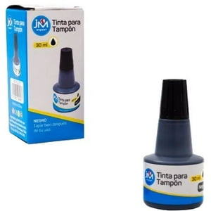 Jm Import - Tinta Para Sellos Negro