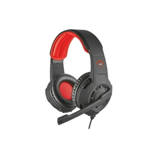 Planet - Audifono Trust Radius Negro/Rojo Gxt 310