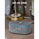 thumbnail image 2 of Despertador Radio Odokee Cargador inalámbrico 10W Bluetooth Gris, 2 of 7