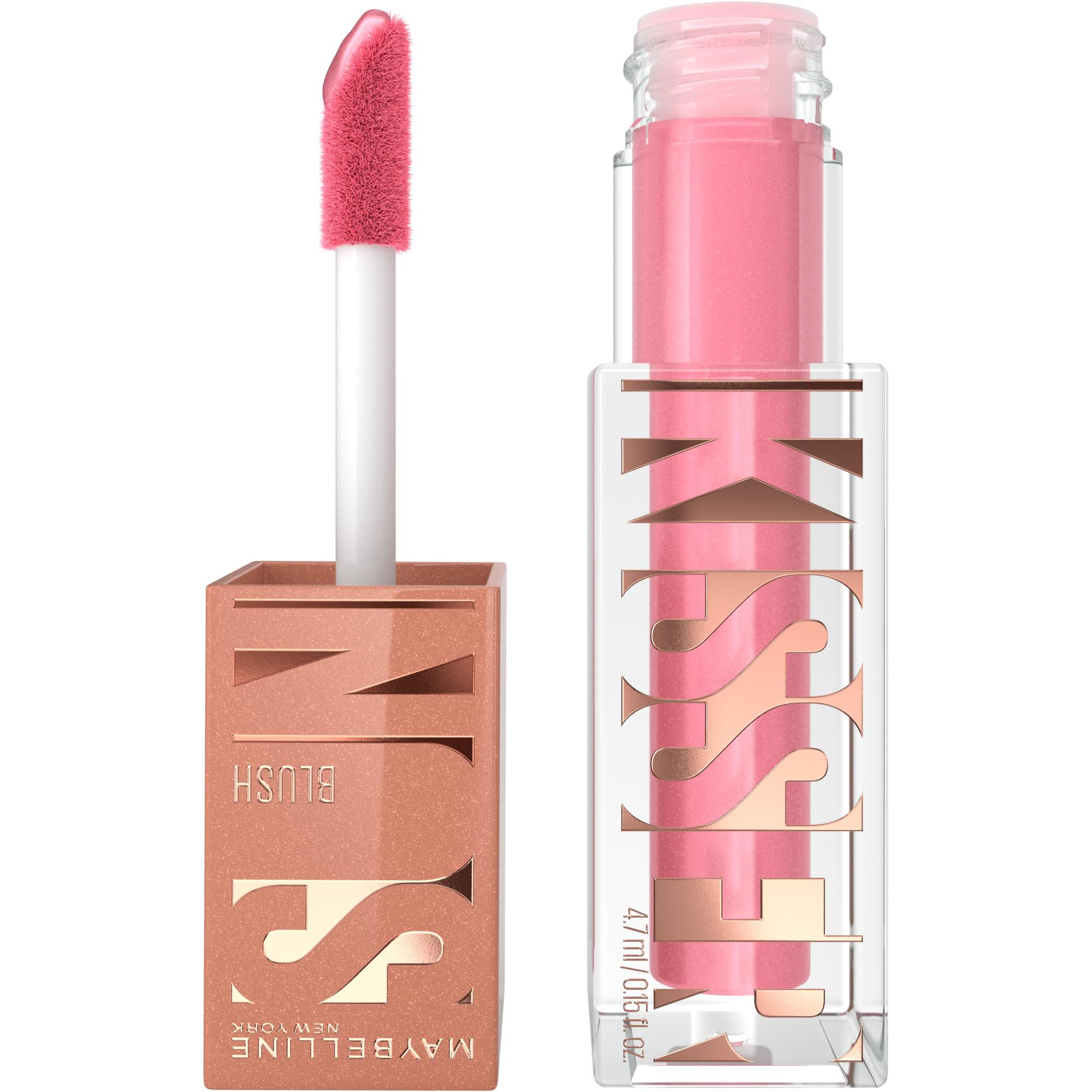 Labial Sunkisserbrillo Blush - Blazing Blush Un Maybelline