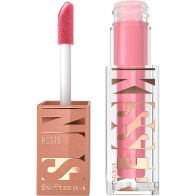 Labial Sunkisserbrillo Blush - Blazing Blush Un Maybelline