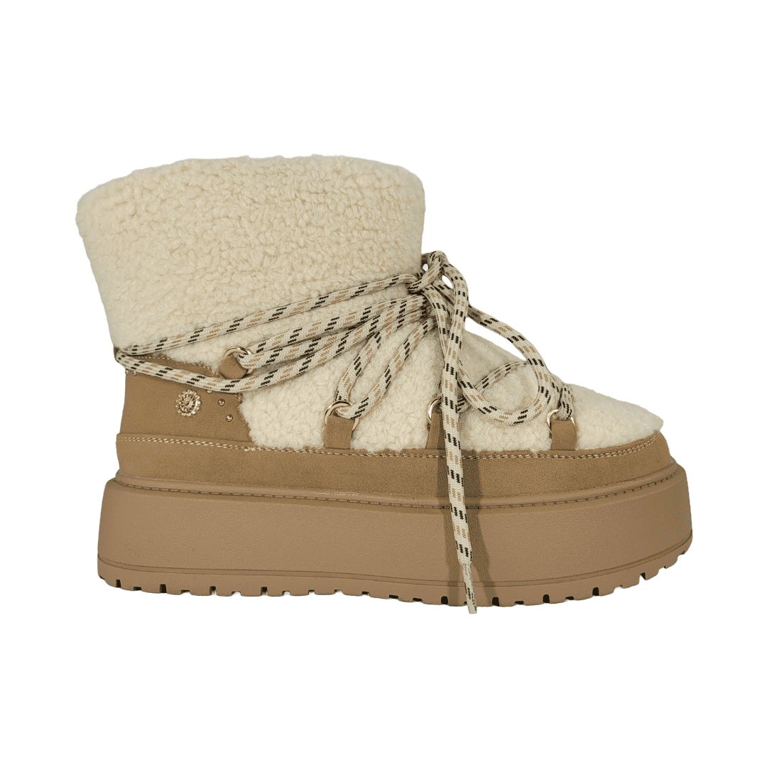 Botines Chalada Beige Mujer | 38-ailen-1 - Talla 38 Cl / 24.9 Cm