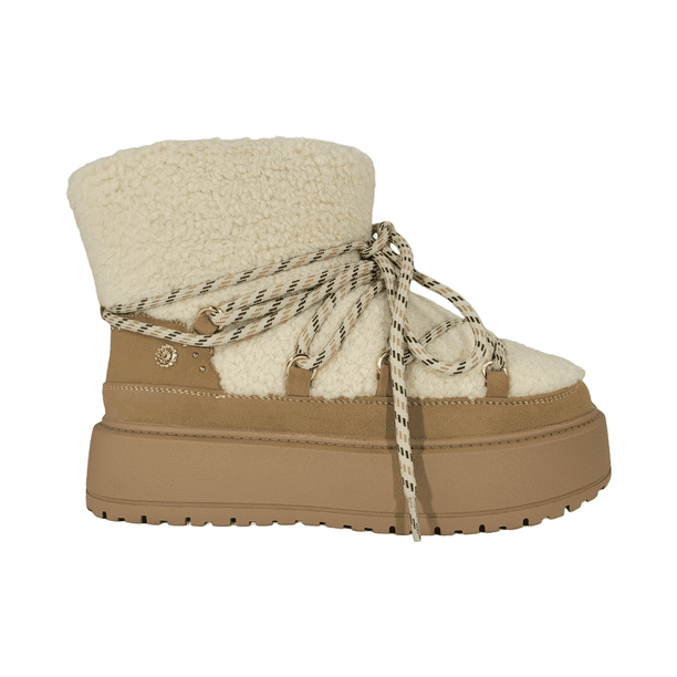 BOTINES CHALADA BEIGE MUJER | 38-AILEN-1 - Talla 37 CL / 24.2 CM