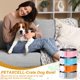 thumbnail image 5 of Uxcell Cuenco para Jaula de Perro, Comedero de Agua y Comida Antivuelco de Acero Inoxidable Desmontable para Jaula de Mascotas (Redondo, Amarillo, 13.2oz), Destinado para Cachorros/Gato/Conejo/Pájaro, 5 of 7