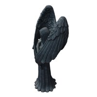 Magideal - Estatua De Ángel, Estatuilla De Ángel, Escultura De Ángel De Resina, Colección De Artesanías De Arte Creativo Nórdico Para Estantería, Mesa, Escritori