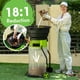 thumbnail image 2 of Trituradora y trituradora de hojas GreenSweep XL sin cuchillas 15A 9,000 RPM, 2 of 7