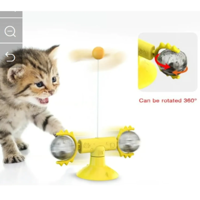 Genérico - Plato Giratorio Gatera Para Gato Mascotas