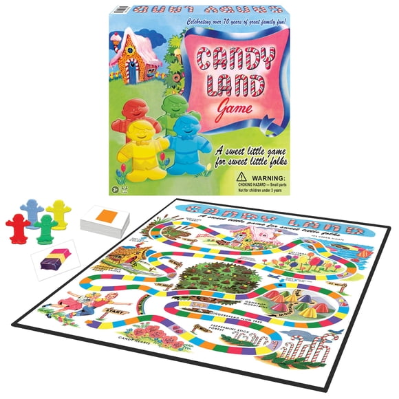 Juego de mesa Winning Moves Candy Land 65th Anniversary para 4 jugadores