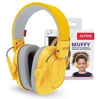 Alpine Hearing Protection - Auriculares Alpine Muffy Ajustables Amarillo Niños 3-16