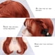 thumbnail image 5 of Peluca AKstore para mujer, resistente al calor, 70 cm de largo, cabello castaño rizado, 5 of 7