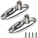thumbnail image 1 of 2 paquetes Bisagra de la cubierta superior 316 Acero inoxidable Hardware superior Montaje lateral de la cubierta Accesorios de liberación rápida Partes superiores marinas para barcos con tor, 1 of 3