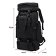 thumbnail image 2 of Mochila Belug Para Senderismo 80l Tactica Para Campaña Camping negro, 2 of 3