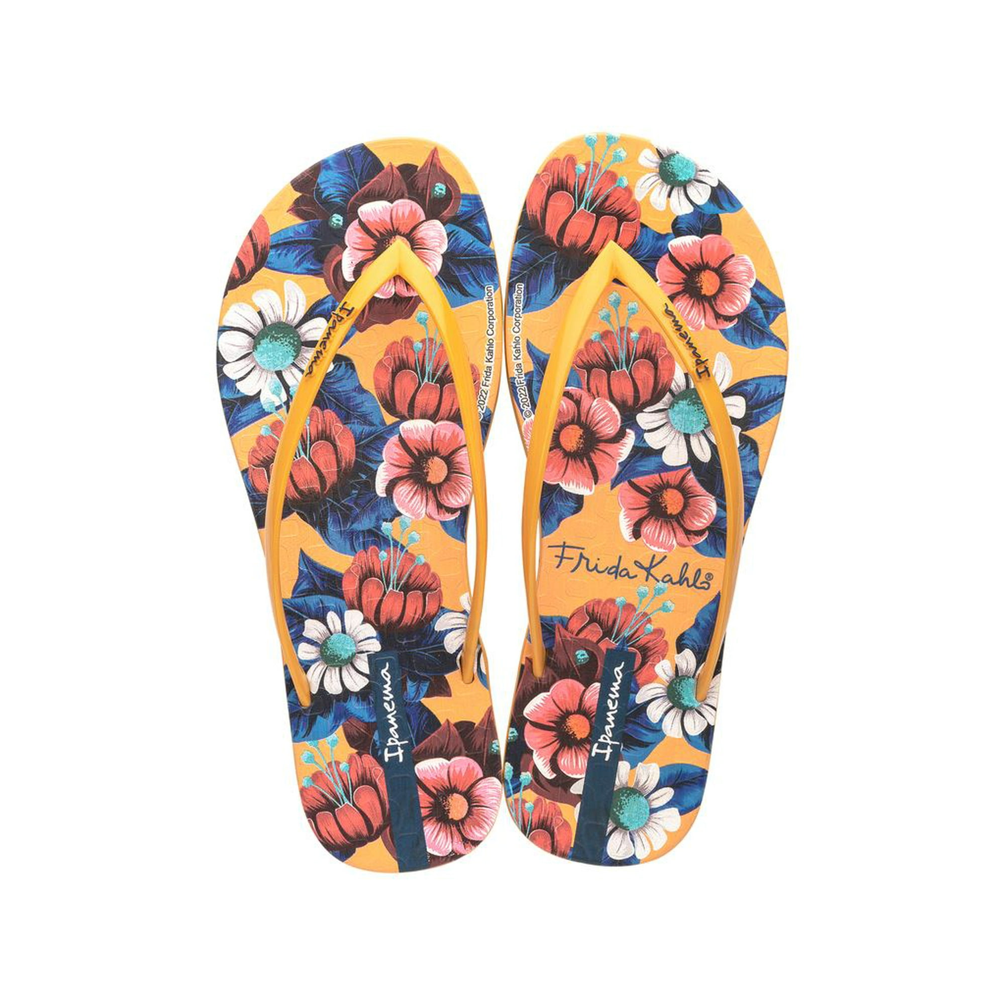 Sandalia Mujer Amarillo Frida Kahlo Ipanema