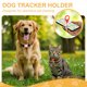thumbnail image 5 of Uxcell Collar de Perro con Etiqueta, Soporte de Rastreador de Perro de Silicona, Funda Protectora Impermeable para Collar de Gato, (Naranja), Diseñado para Accesorios de Rastreo de Mascotas, 5 of 6
