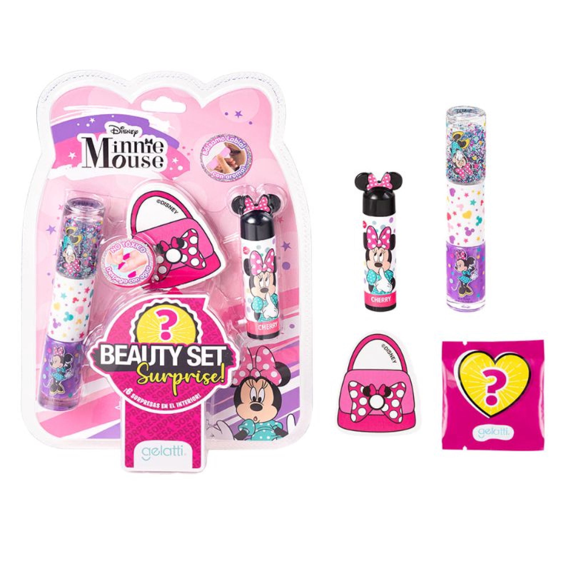 Set Minnie Beauty Blister 1 un Gelatti