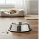 thumbnail image 3 of Plato Para Perro Gato Talla S Antideslizante Capacidad 310ml Plateado, 3 of 3