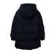 thumbnail image 2 of Parka Niña Larga Forro Térmico con Gorro Negro, 2 of 3