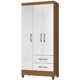 thumbnail image 1 of Closét 3 Puertas 2 Cajones M-803 Blanco Natural, 1 of 4