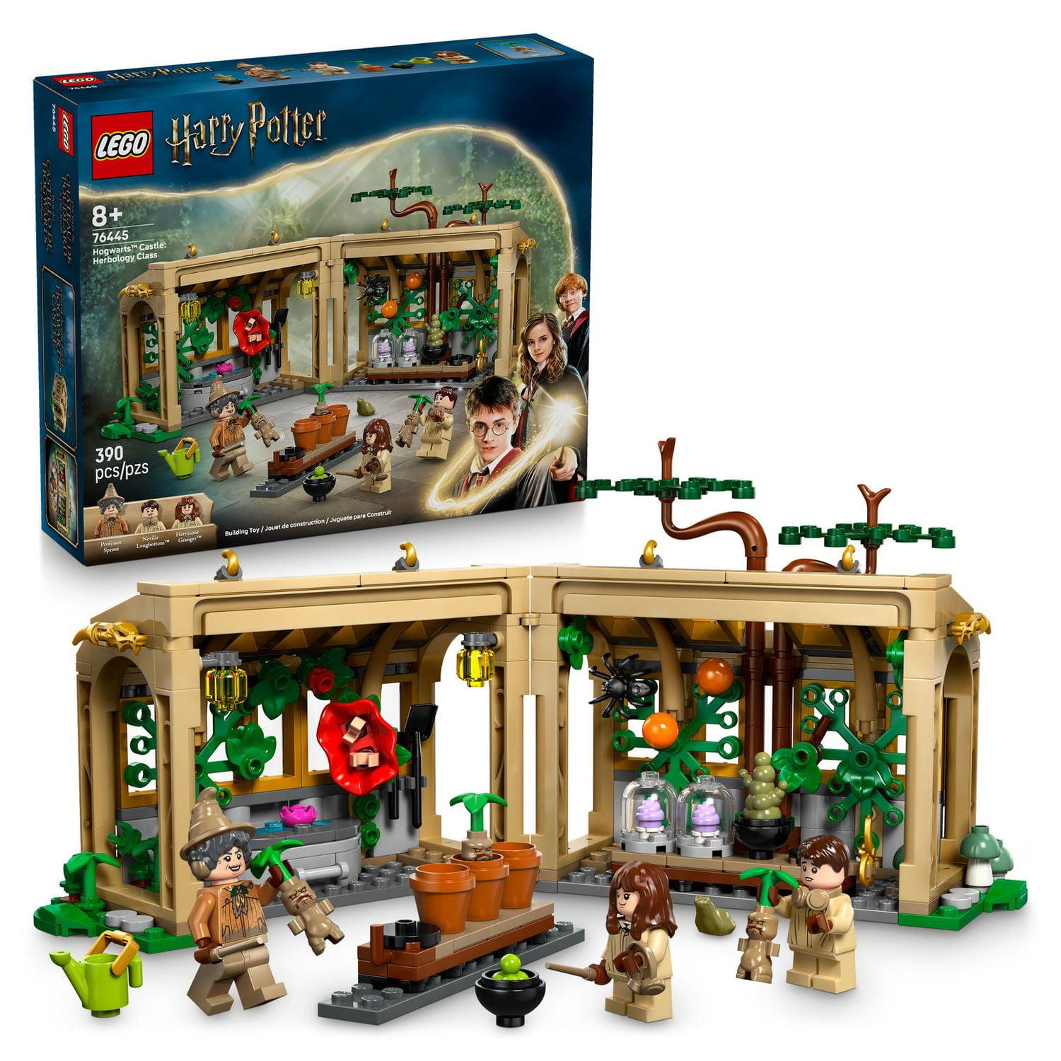 Set Lego Harry Potter Castillo De Hogwarts: Clase De Herbología