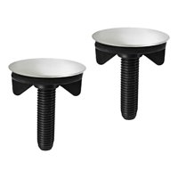 Magideal - 2 Piezas De Cubierta De Orificio De Fregadero De Cocina, Tapón De Orificio De Grifo De Fregadero, Cubierta Decorativa De Lavabo, A Prueba De Herrumbre