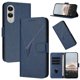 thumbnail image 1 of Funda Cartera Fibra de Carbono para Samsung Galaxy S25 Edge con Soporte y Cierre Magnético Azul, 1 of 6